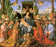 Albrecht Durer Altarpiece of the Rose Garlands USA oil painting artist